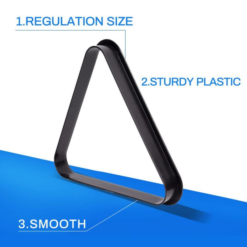 Porta bolas de billar GSE Games & Sports 31 cm negro de plástico