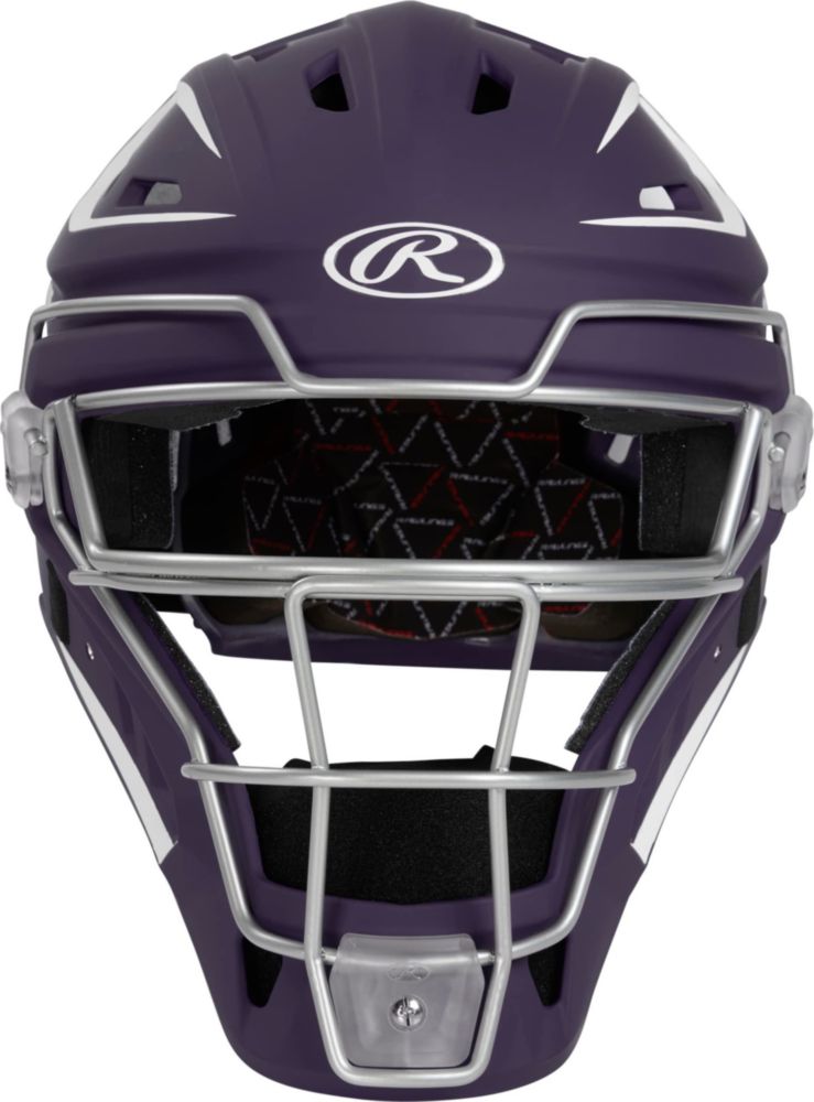 Casco Rawlings VELO 2.0 Senior 53‑56 cm Morado/Blanco