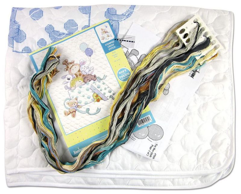 Kit de Acolchado para Bebé Design Works Crafts 86 × 109 cm