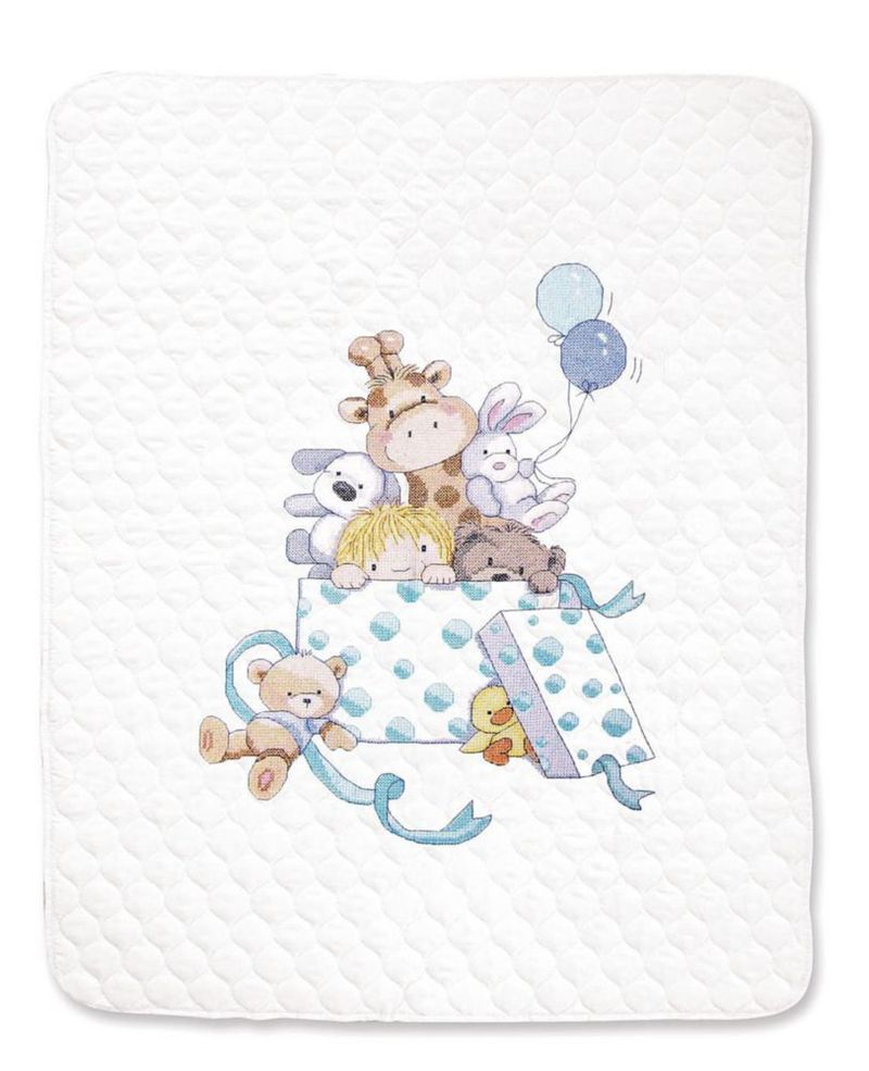 Kit de Acolchado para Bebé Design Works Crafts 86 × 109 cm