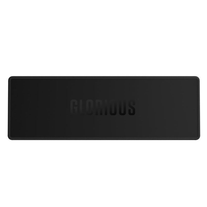 Alfombrilla para Teclado GLORIOUS Negra Antiruido Lavable