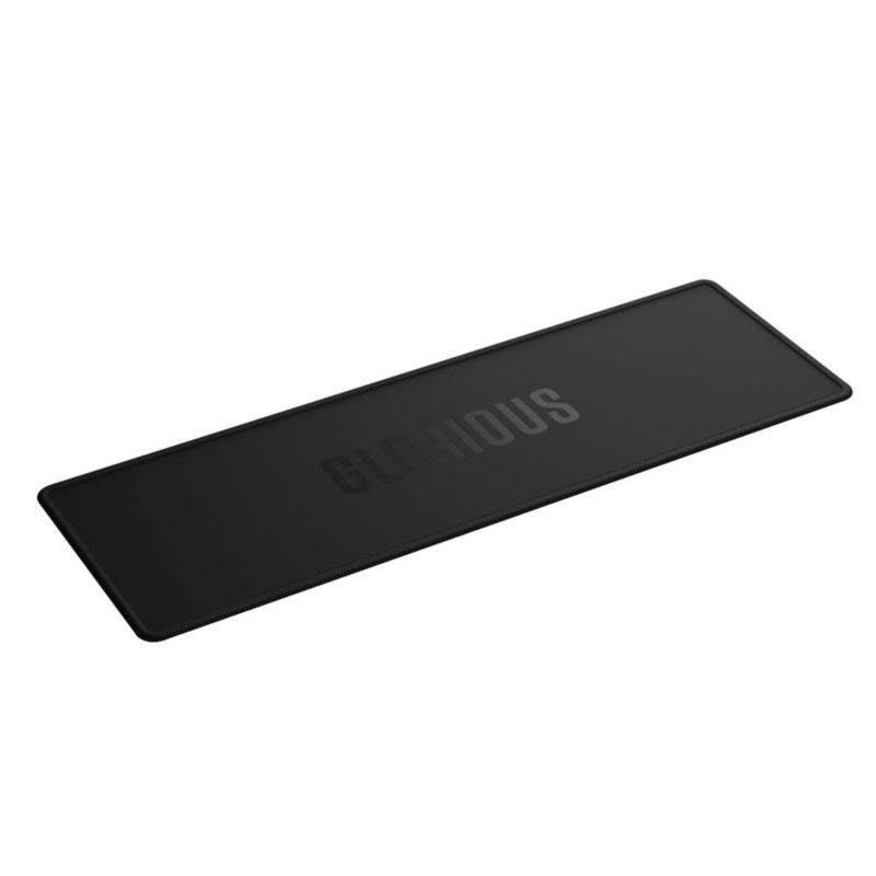 Alfombrilla para Teclado GLORIOUS Negra Antiruido Lavable