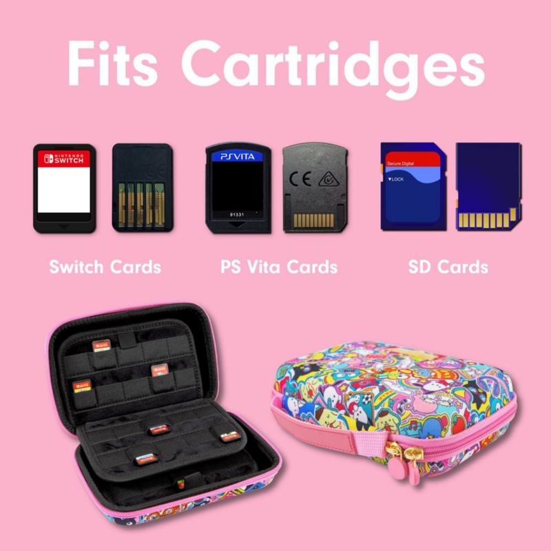 Estuche de juegos Sonix de 60 ranuras Hello Kitty y sus amigos