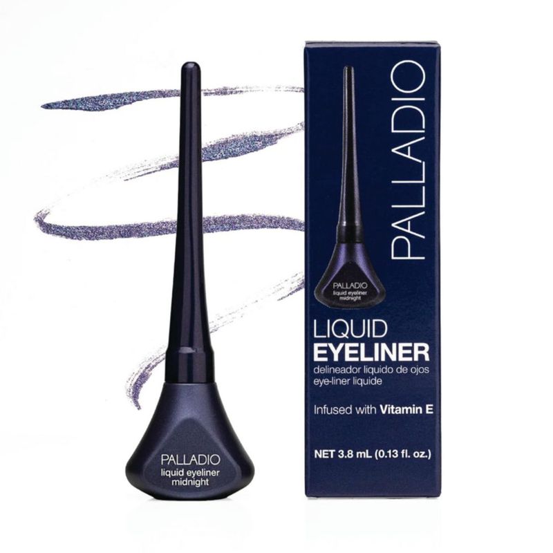 Delineador Líquido Impermeable Palladio Midnight 38 ml