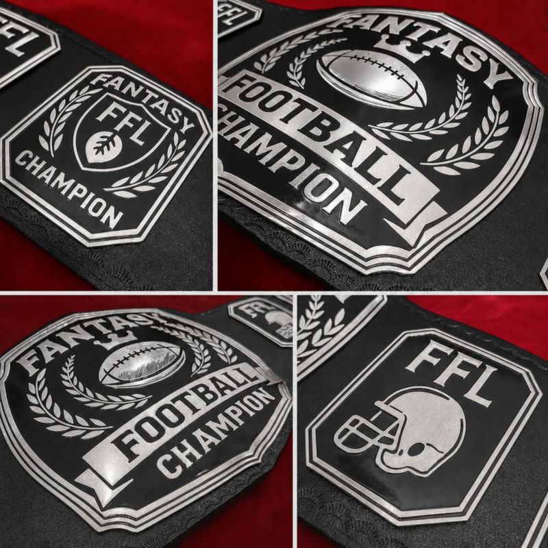 Cinturón Champvault de Campeonato de Fútbol Americano de Fantasía – Peso Pesado