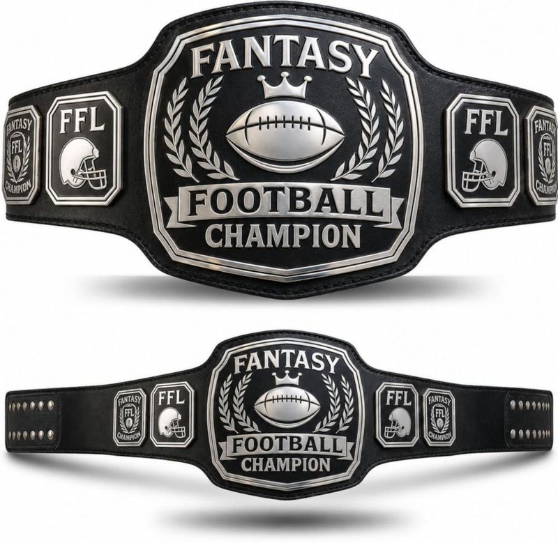 Cinturón Champvault de Campeonato de Fútbol Americano de Fantasía – Peso Pesado