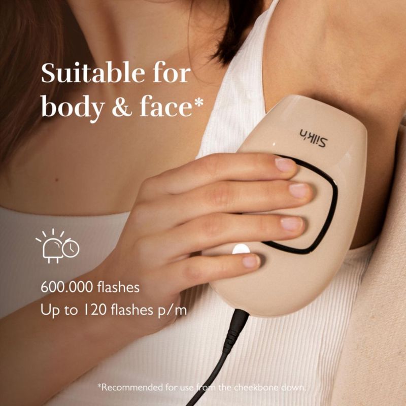 Silk'n Infinity Fast Compact – Dispositivo IPL de Depilación Compacto y Rápido