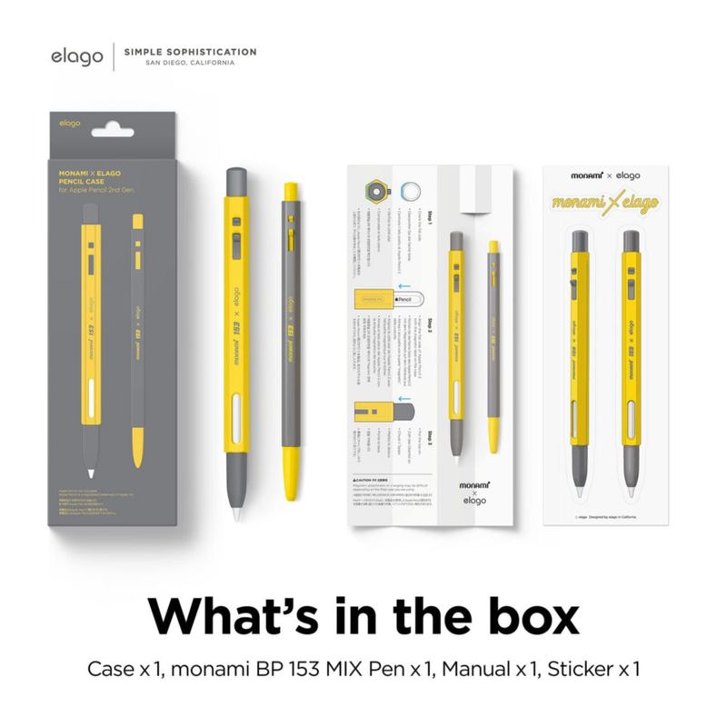 Estuche elago x MONAMI para Apple Pencil 1/2/Pro