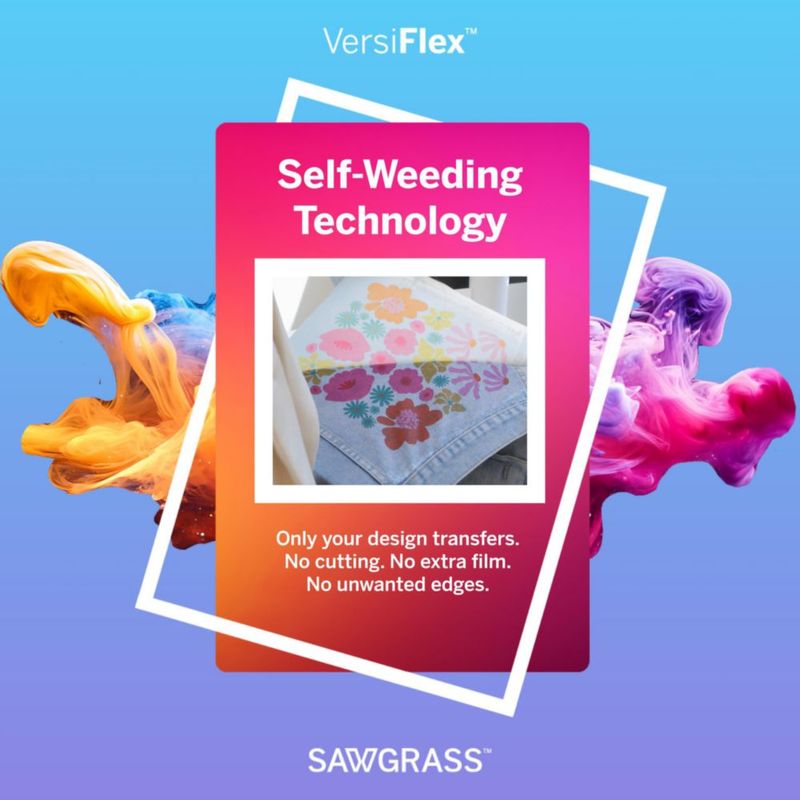 Papel de Transferencia Térmica Sawgrass VersiFlex Light 21x29 cm 100 Hojas