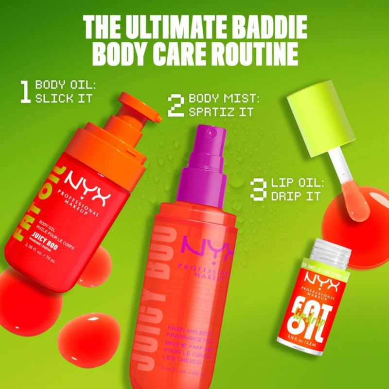 Aceite Corporal NYX PROFESSIONAL Juicy Boo 70 ml Vegano