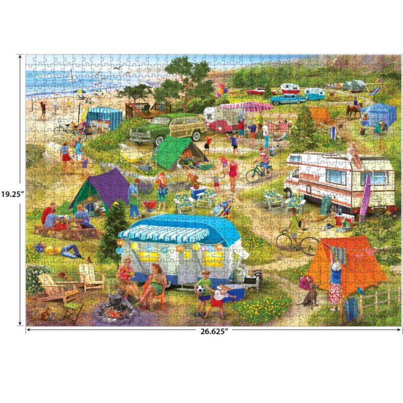 Rompecabezas RoseArt de 1000 piezas – Escena costera