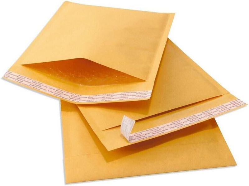 Sobres con burbujas DowDew 15 cm x 23 cm 50 unidades #0 kraft