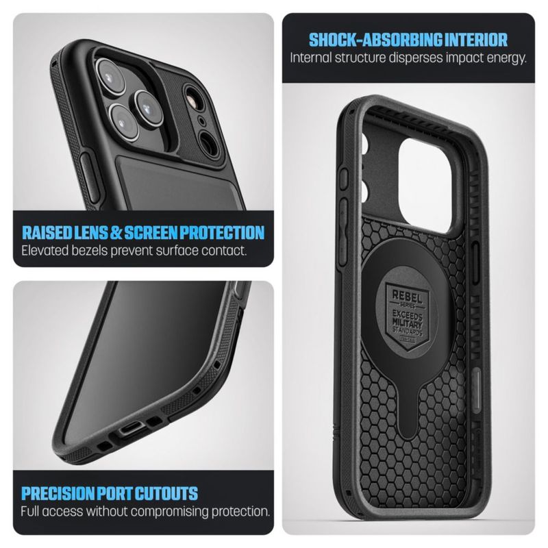 Funda ENCASED para iPhone 18 Pro Max con clip de cinturón