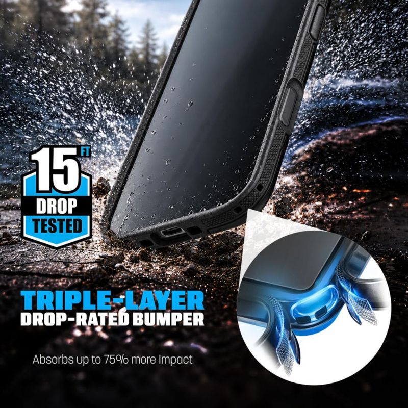 Funda ENCASED para iPhone 18 Pro Max con clip de cinturón