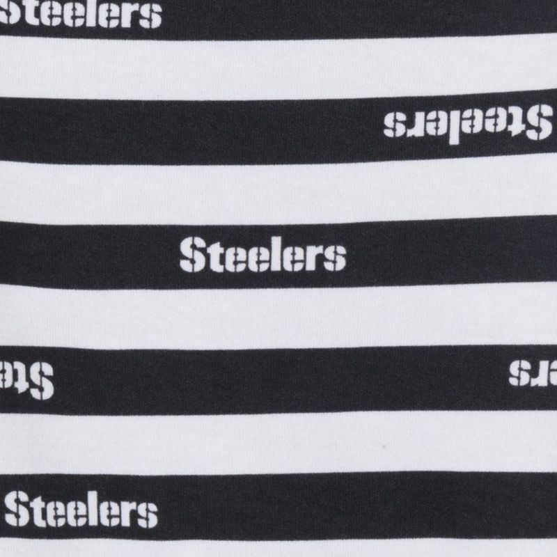 Body Gerber para Bebé Niño Steelers 6‑12 meses Pack de 3