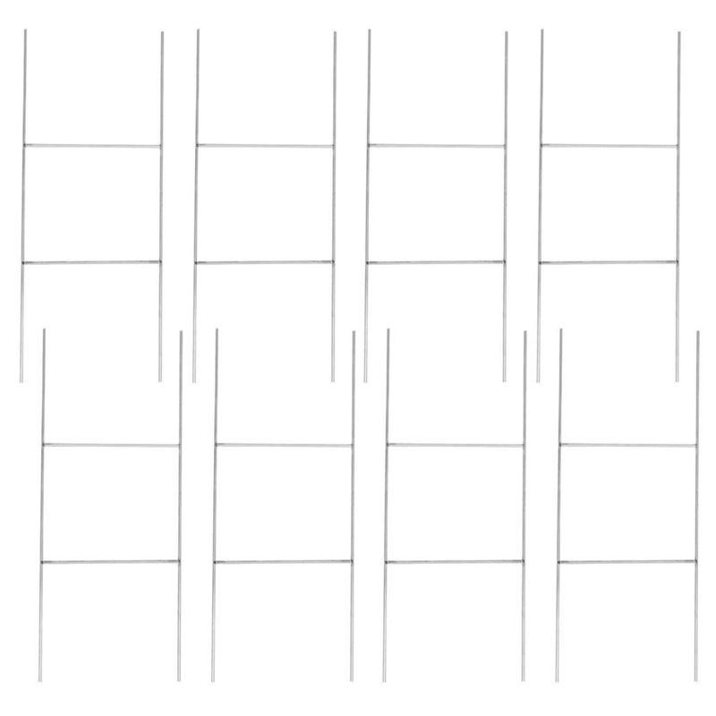 Estacas para carteles de jardín Newflager 44 cm x 18 cm – Pack de 8