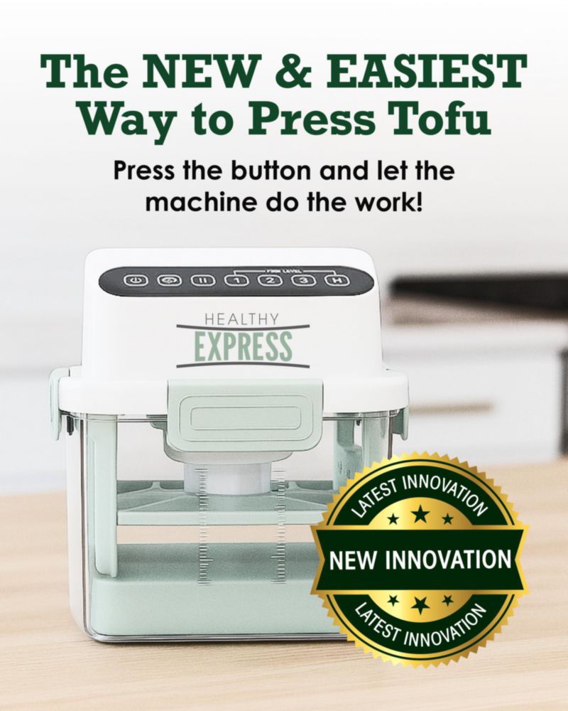 Prensa Eléctrica Healthy Express para Tofu sin Esfuerzo