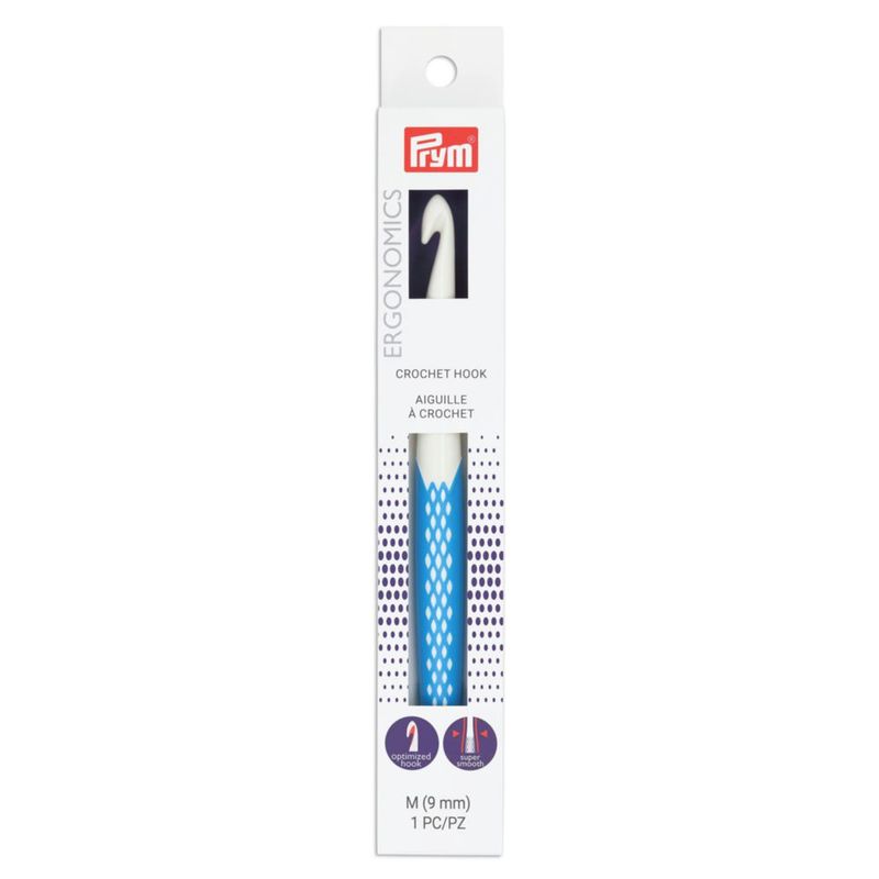 Gancho de Crochet Prym M13 9 mm