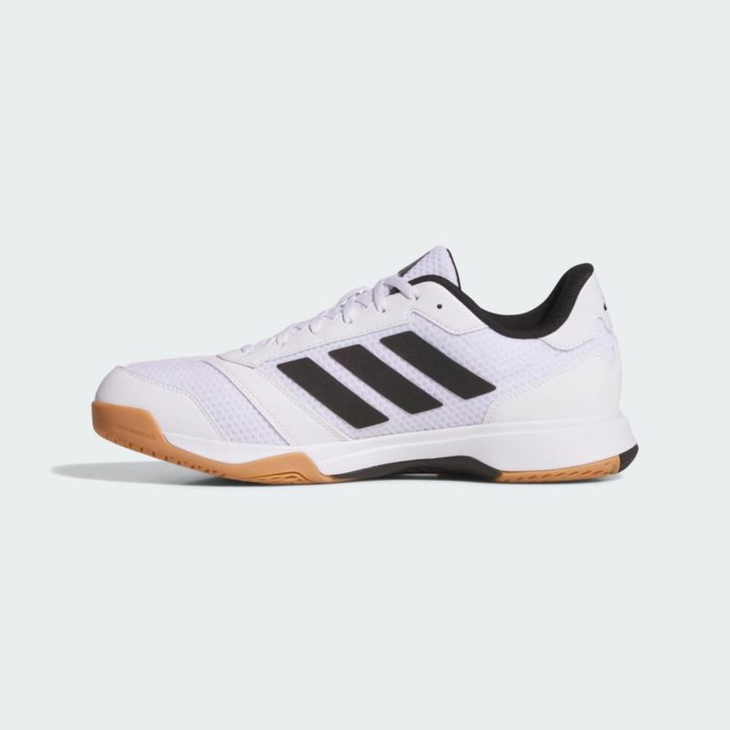 Zapatillas de voleibol adidas Ligra 8 blanco/negro talla 10