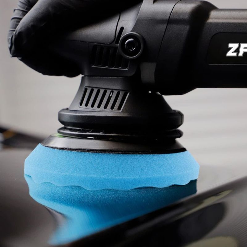 Almohadillas de Pulido ZFE 125 mm – Kit de 6 Piezas (Espuma y Lana)