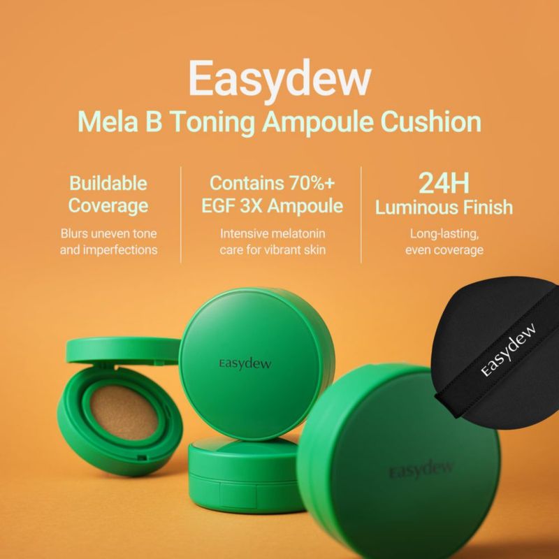 Base Cushion EASYDEW Mela B #17 Marfil