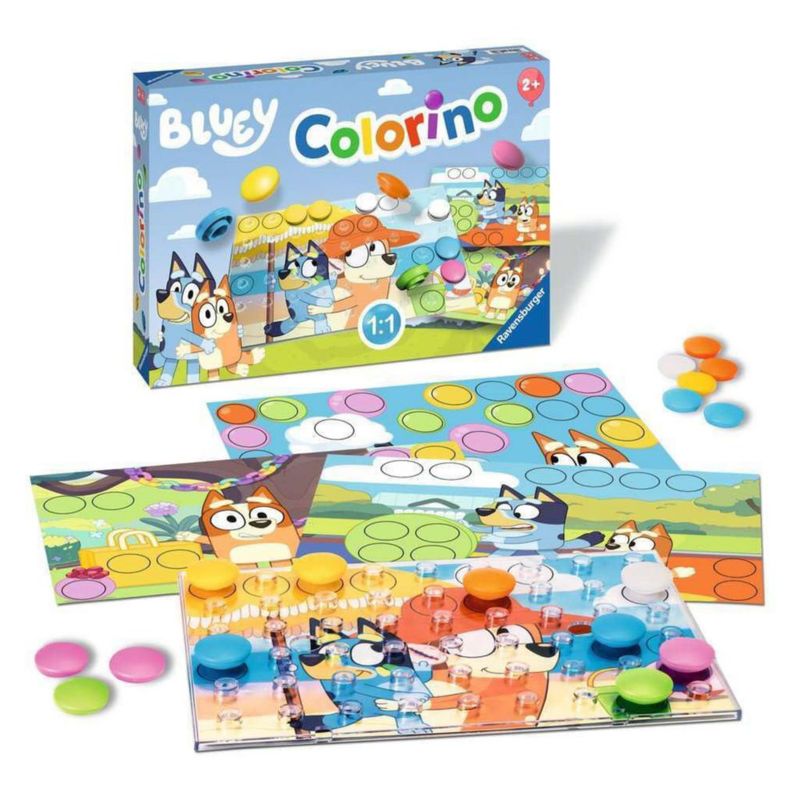 JUEGO DE MESA Ravensburger Bluey Colorino 2+