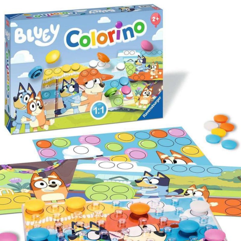 JUEGO DE MESA Ravensburger Bluey Colorino 2+
