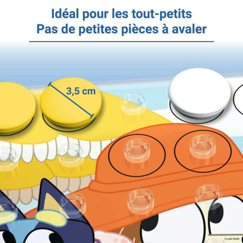 JUEGO DE MESA Ravensburger Bluey Colorino 2+