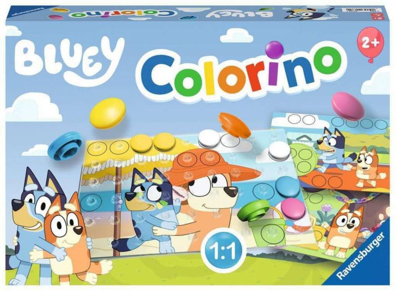 JUEGO DE MESA Ravensburger Bluey Colorino 2+