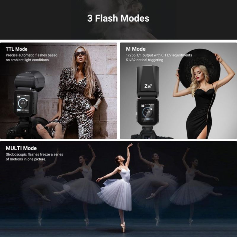Flash NEEWER Z3R-N 100Ws TTL 1/8000s HSS