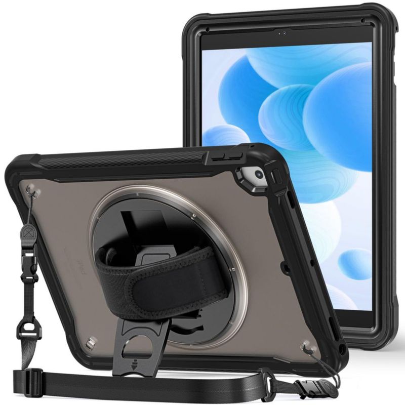 Funda ProCase para iPad 9.7" Resistente con Soporte giratorio 360° y Correa