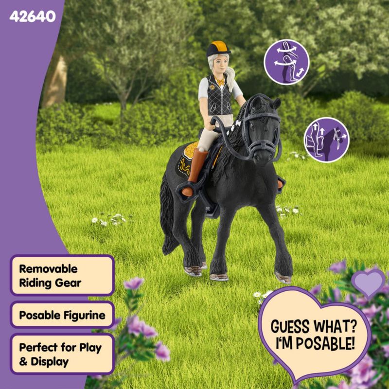 Figura de juguete Schleich Club de Caballos 8 piezas Tori y Princesa