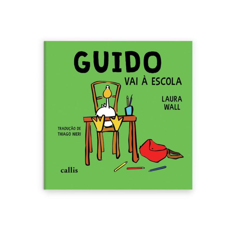 Libro Callis: Guido va a la escuela (Portugués)