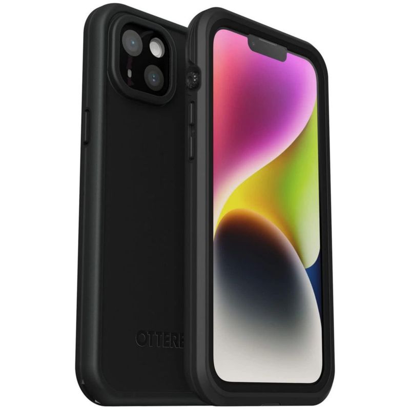 Funda OtterBox FRE MagSafe para iPhone 14 Plus (negra)