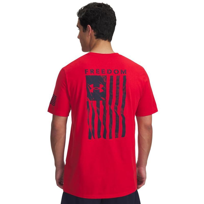 CAMISETA Under Armour Freedom Flag 600 Rojo MD