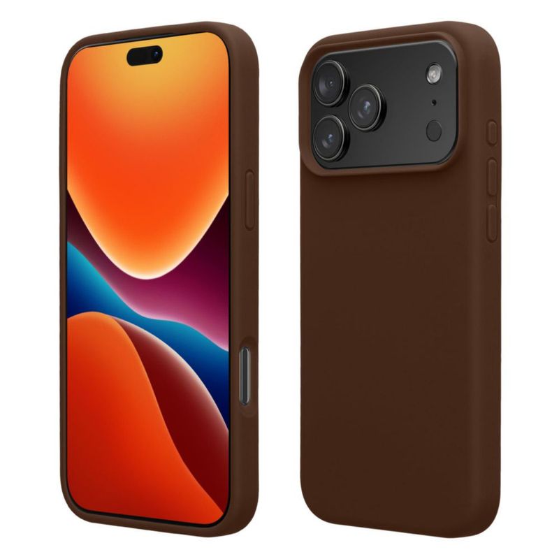 Funda kwmobile para iPhone 18/17 Pro Max – Chocolate