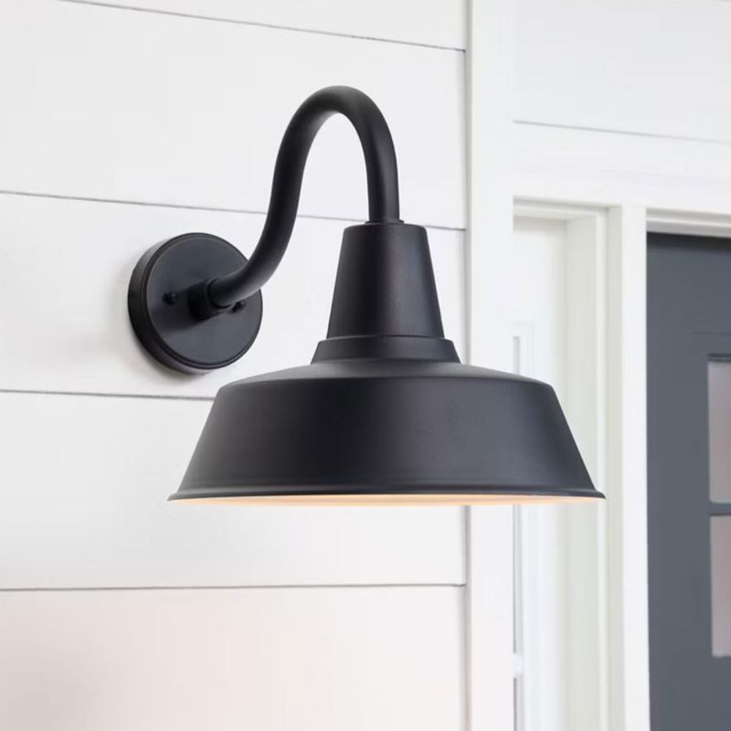 Farol de Pared Generation Lighting 27 cm Negro 1 Lámpara