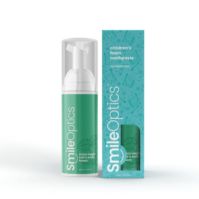 Pasta dental en espuma Smile Optics 50 ml sin flúor