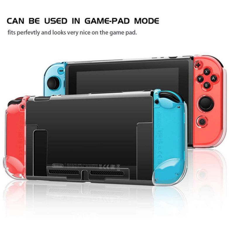 Funda para Switch VANJUNN 3 en 1 Acoplable Transparente