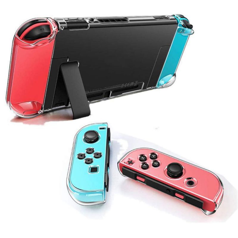 Funda para Switch VANJUNN 3 en 1 Acoplable Transparente