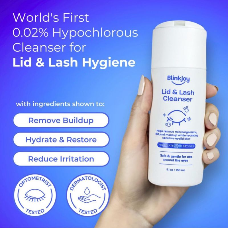 Limpiador de párpados y pestañas Blinkjoy 150 ml