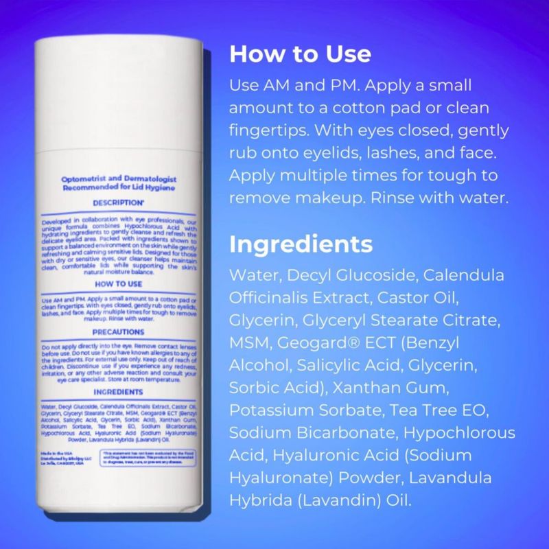 Limpiador de párpados y pestañas Blinkjoy 150 ml