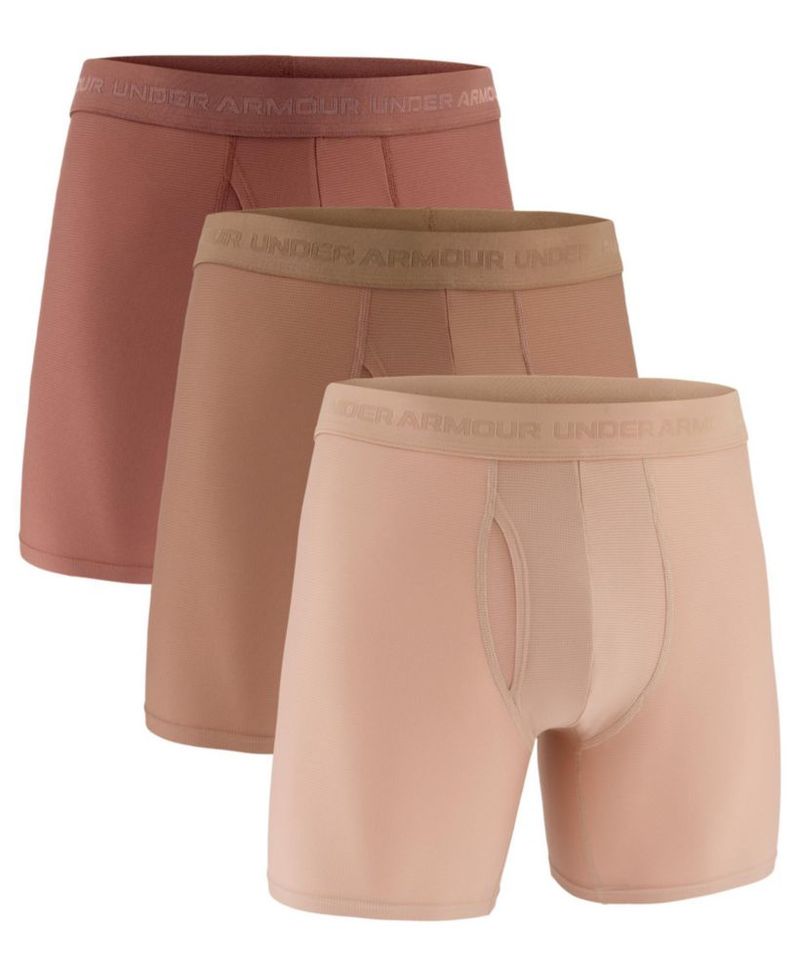 Calzoncillos Under Armour 15 cm Pack de 3 Mocha Vintage
