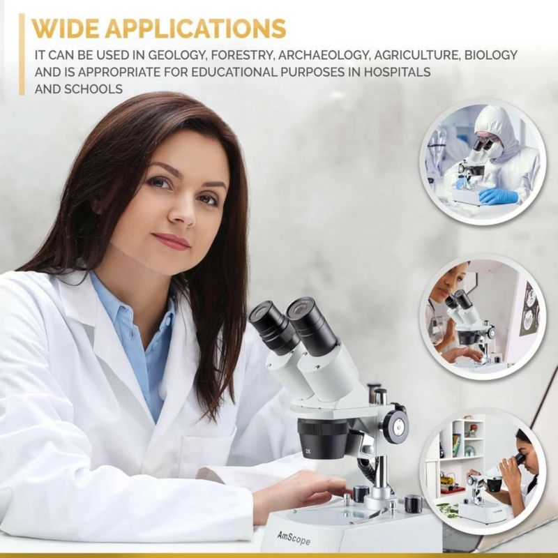 Microscopio AmScope SE306R-PY-LED WF10x