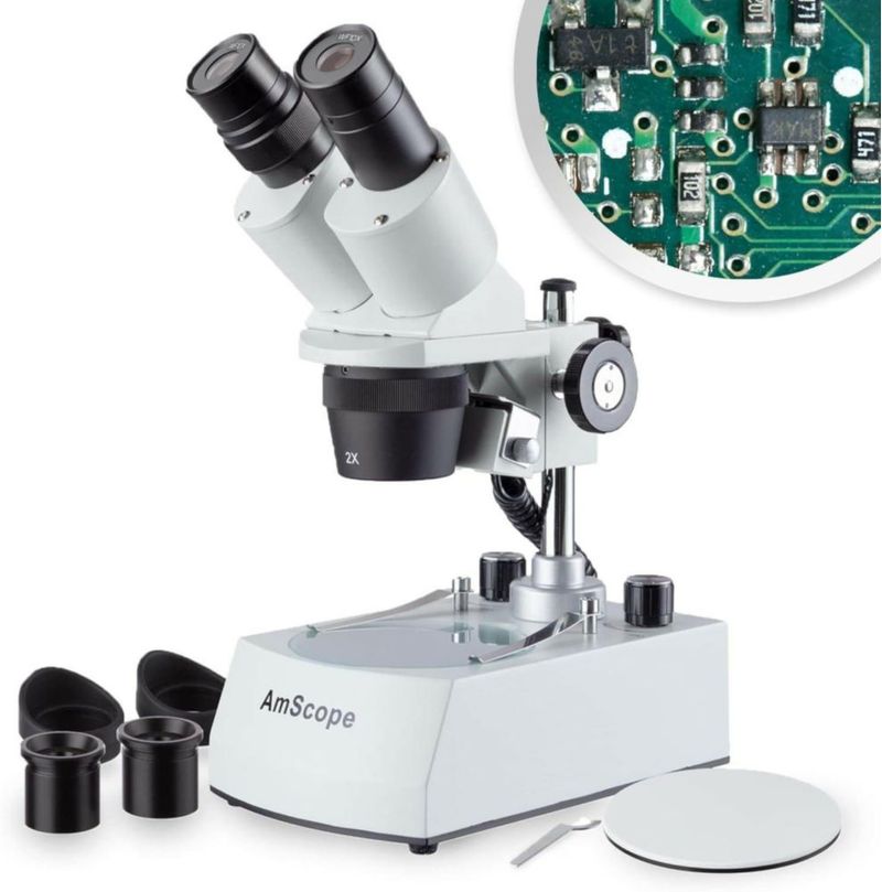 Microscopio AmScope SE306R-PY-LED WF10x