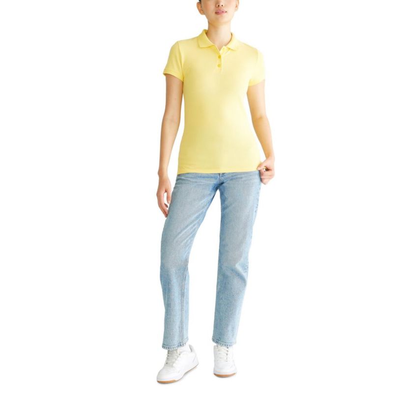 Polo AEROPOSTALE para Mujer de Manga Corta y Corte Entallado