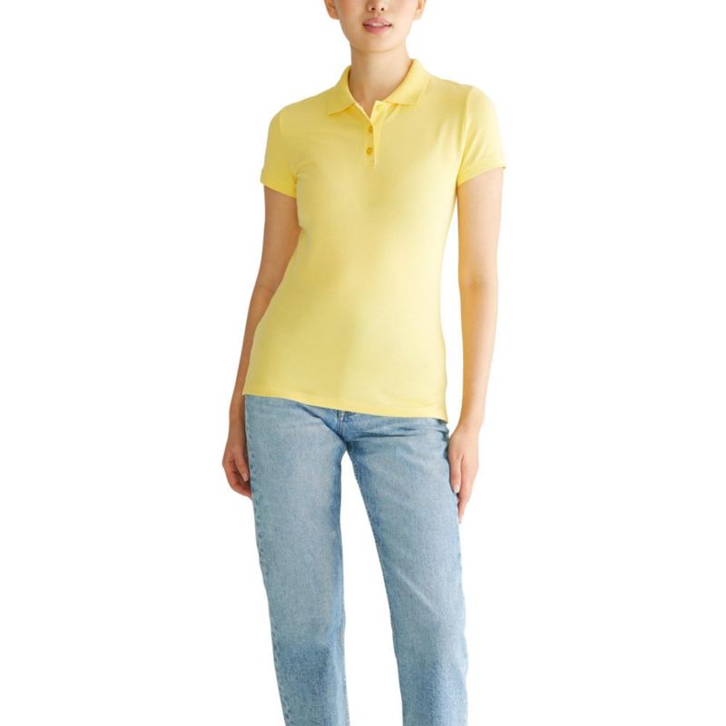 Polo AEROPOSTALE para Mujer de Manga Corta y Corte Entallado