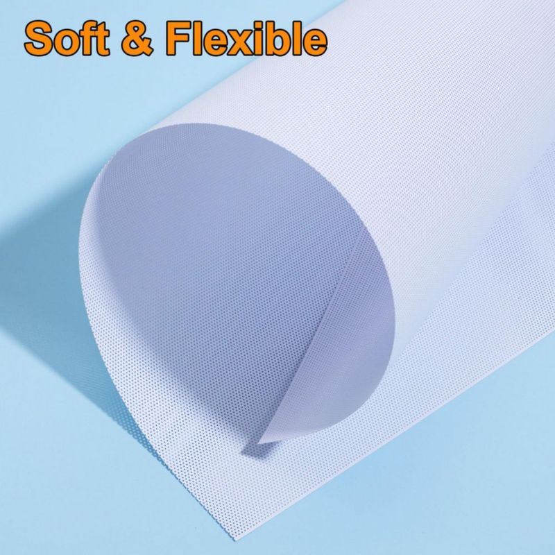 Malla para Ojos de Fursuit Pndeyo – 5 Láminas 30 × 20 cm PVC Blanco