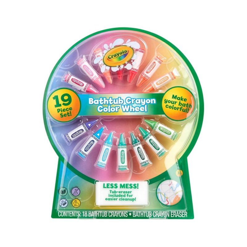 Crayola Crayones de Baño – Set de 19 Piezas No Tóxicas
