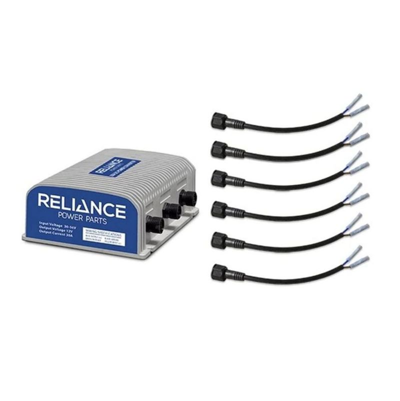 Reductor de voltaje REVENGE 36V-48V a 12V con cableado